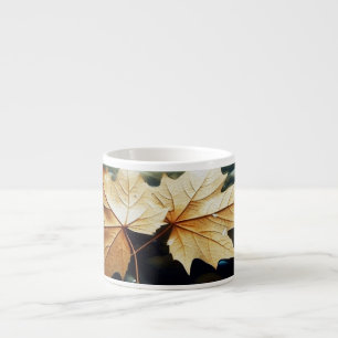 Tasse Expresso Feuilles de flux