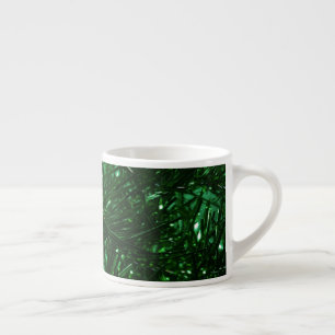 Tasse Expresso feuilles de l'arbre de Noël