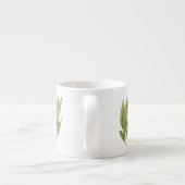 Tasse Expresso FEUILLES FRAÎCHES DE LAURIER Pot à expresso (Dos)