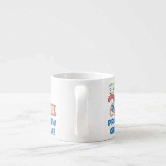 Tasse Expresso Fière nouvelle voiture grand-père C'est un cadeau  (Dos)