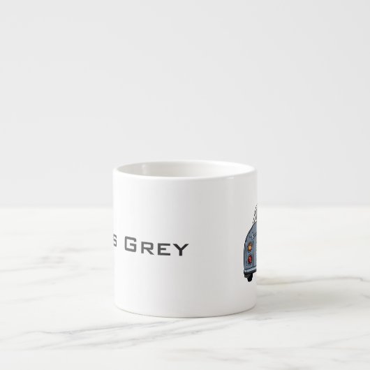 Tasse Expresso Figarations Nom Lapis Grey Figaro Espresso Cup (Devant)