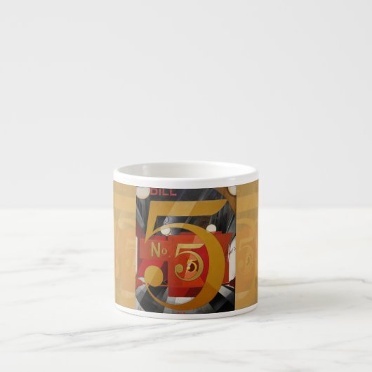 Tasse Expresso Figure de Cudern Art moderne (Devant)