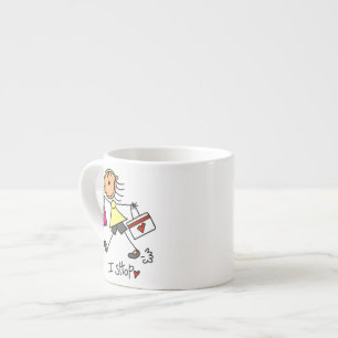 Tasse Expresso Figure Stick Shopping