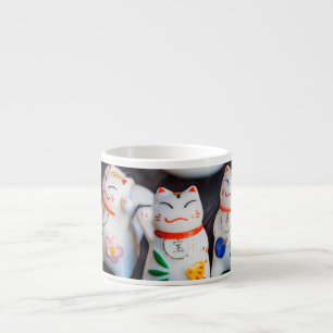 Tasse Expresso figurines de chats à Beckoning