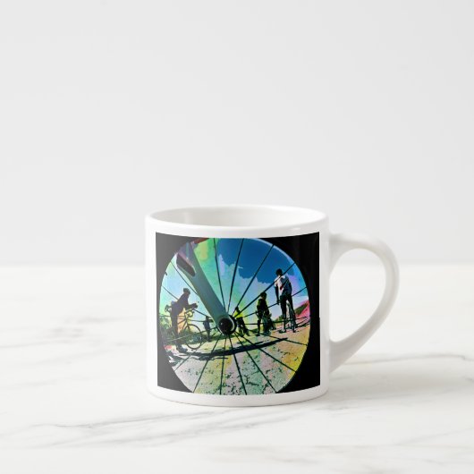 Tasse Expresso Fikeshot par la roue (Droite)