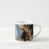 Tasse Expresso Filets de pêche séchant sur la plage (Droite)