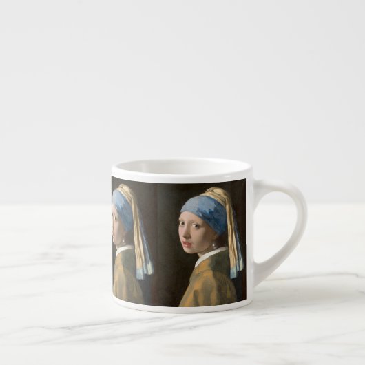 Tasse Expresso Fille avec l'oreille perle (Droite)