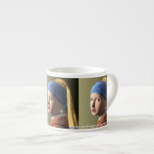 Tasse Expresso Fille avec une perle (Devant droit)