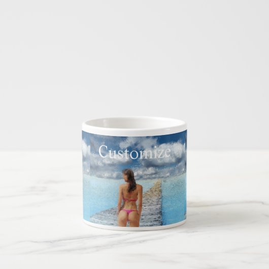 Tasse Expresso Fille Bikini Thunder_Cove (Devant)