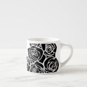 Tasse Expresso Fille Vintage rose noire (Droite)