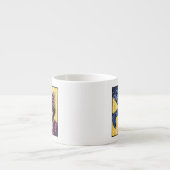 Tasse Expresso Fishhook - Pop Goth Nightmare Surreal Art 6 oz (Devant)