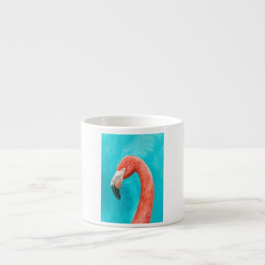 Tasse Expresso Flamant rose (Devant)