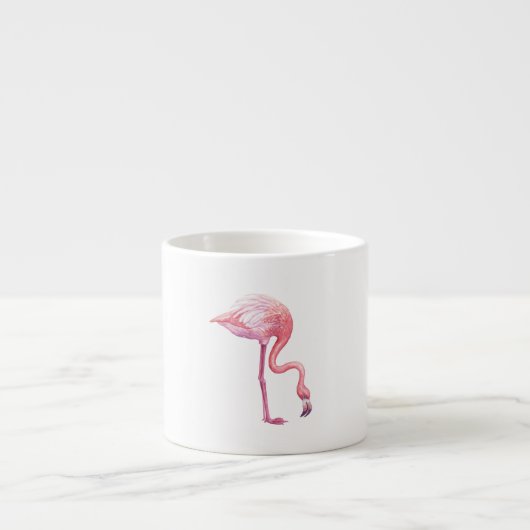 Tasse Expresso Flamant rose (Devant)
