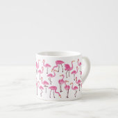 Tasse Expresso Flamants roses roses (Devant droit)