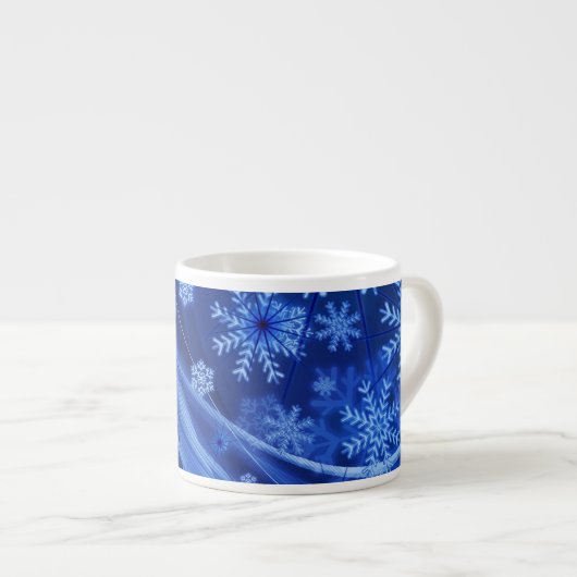Tasse Expresso Flèches bleues (Devant droit)
