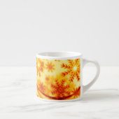 Tasse Expresso Flèches de Noël dorées (Droite)