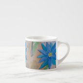 Tasse Expresso Fleur bleue (Droite)