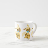 Tasse Expresso Fleur bleue et mignonne caricature Pony Espresso M (Devant droit)