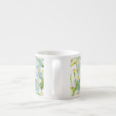 Tasse Expresso Fleur de printemps, floral doux (Dos)
