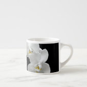 Tasse Expresso Fleur d'orchidée blanche (Droite)