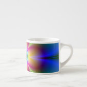 Tasse Expresso Fleur néon (Droite)