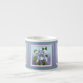 Tasse Expresso Fleur Smeraldo (Devant)