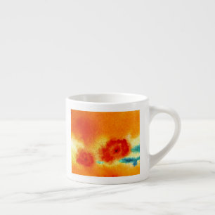 Tasse Expresso ...fleurs de zarathustra...art de Jutta Gabriel...