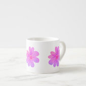 Tasse Expresso Fleurs d'eau (Devant droit)