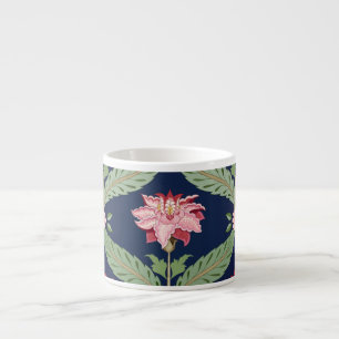 Tasse Expresso Fleurs d'Imaginaire : Motifs indiens foncés