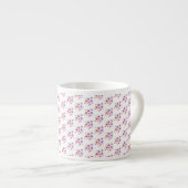 Tasse Expresso Fleurs Fantaisistes (Devant droit)