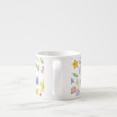 Tasse Expresso Fleurs Floral Pattern Sublimation-95651 (Dos)