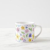 Tasse Expresso Fleurs Floral Pattern Sublimation-95651 (Droite)