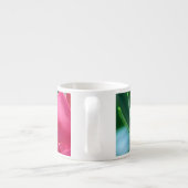 Tasse Expresso Fleurs roses (Dos)