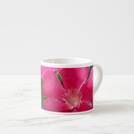 Tasse Expresso Fleurs roses (Devant droit)