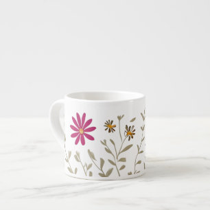 Tasse Expresso Fleurs sauvages