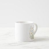 Tasse Expresso Fleurs sauvages (Devant droit)