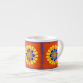 Tasse Expresso Floraison (Devant droit)