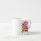 Tasse Expresso Floral (Devant droit)