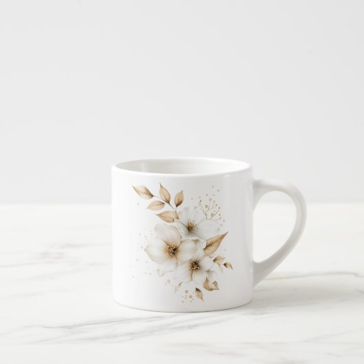 Tasse Expresso Floral (Droite)
