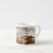 Tasse Expresso Flotte d'invasion Viking (Devant droit)