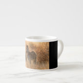 Tasse Expresso Foie zébrée le matin (Devant droit)