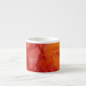 Tasse Expresso Fond de peinture d'aquarelle (Devant)