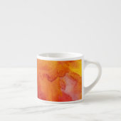 Tasse Expresso Fond de peinture d'aquarelle (Droite)
