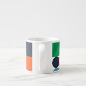 Tasse Expresso Formes et formes simples Abstraites (Dos)