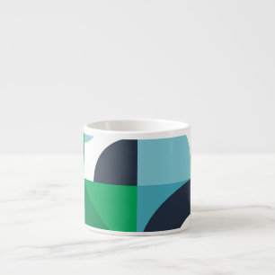 Tasse Expresso Formes et formes simples Abstraites