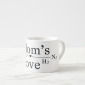 Tasse Expresso Formule Amour de Maman (Devant droit)