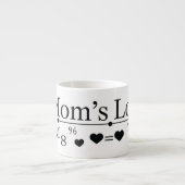 Tasse Expresso Formule Amour de Maman 02 (Devant)