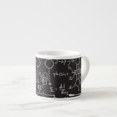 Tasse Expresso Formules scientifiques : Patte de calcul du tablea (Devant droit)