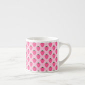 Tasse Expresso Fraises roses, mignons enfants (Droite)