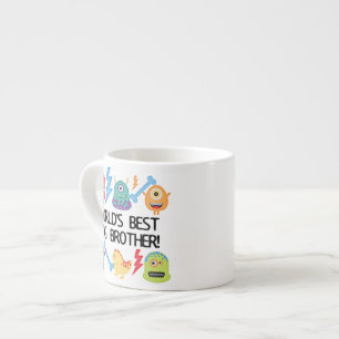 Tasse Expresso Frère du monde de monstres le meilleur